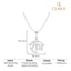 Silver Shri Ram Men Pendant Necklace with Chain or without Chain