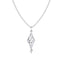 Silver Marzell Men Pendant Necklace with or without chain