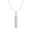 Silver Walter Men Pendant Necklace with Chain or without Chain