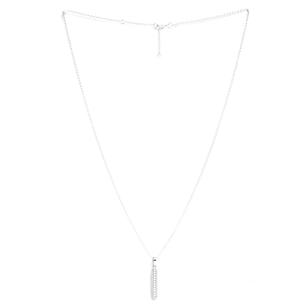 Silver Walter Men Pendant Necklace with Chain or without Chain