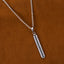 Silver Pedro Men Pendant Necklace with Chain or without Chain