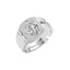 Silver Trishul Men Ring