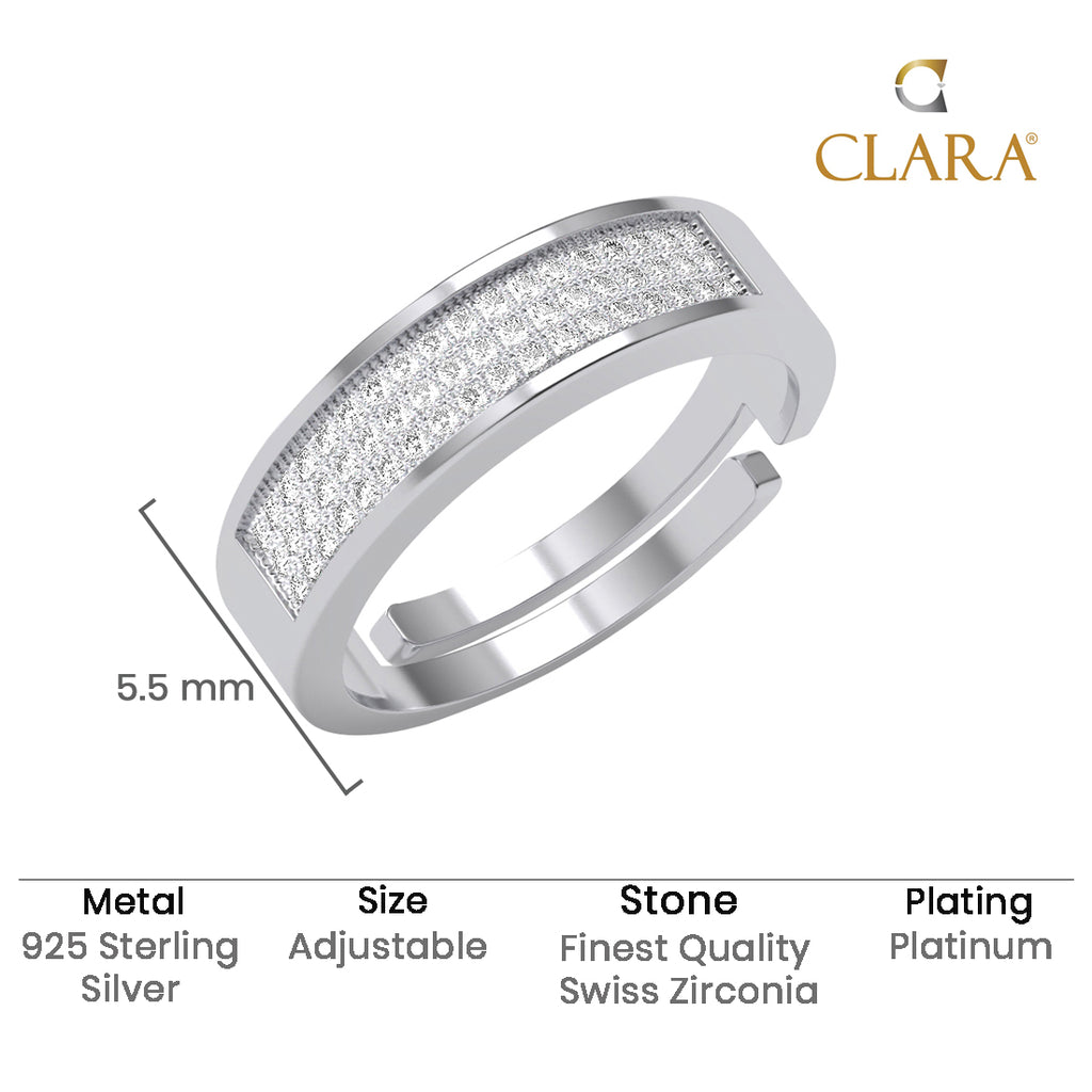 Silver Izan Men Ring