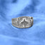 Silver Star Men Ring