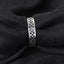 Silver Oxidised Chess Men Ring