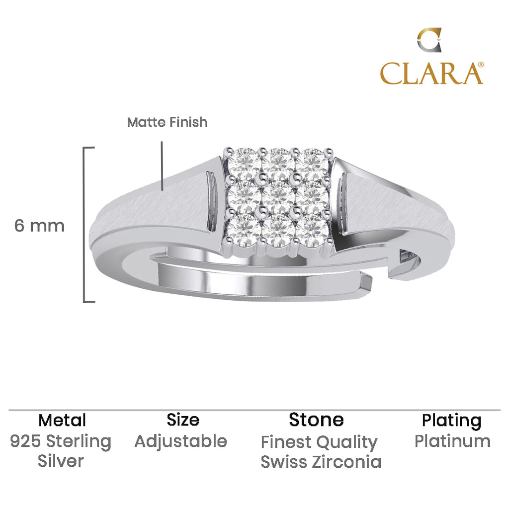 Silver Carlo Men Ring