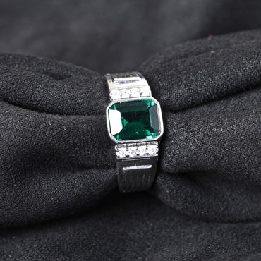 Silver Alvaro Men Ring