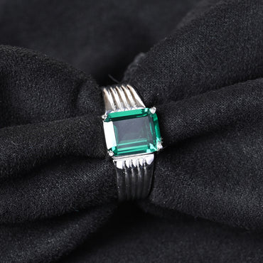 Silver Kuba Men Ring