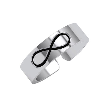 Silver Infinity Men Ring