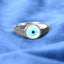 Silver Kian Evil Eye Men Ring