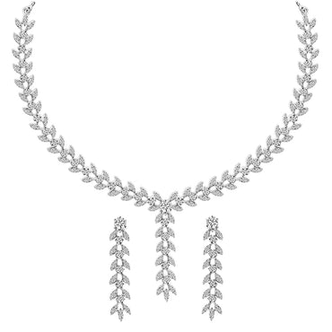 Clara 925 Sterling Silver Aiza Necklace