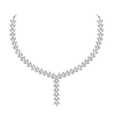 Clara 925 Sterling Silver Aiza Necklace