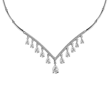 Clara 925 Sterling Silver Liba Necklace