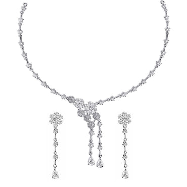 Clara 925 Sterling Silver Anaya Necklace