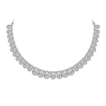 Clara 925 Sterling Silver Classic Necklace