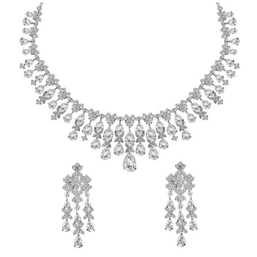 Clara 925 Sterling Silver Queen'S Necklace