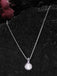 Clara 92.5 Sterling Silver Real Pearl Pendant with Chain Gift for Women and Girls