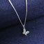 Silver Verde Butterfly Pendant Chain