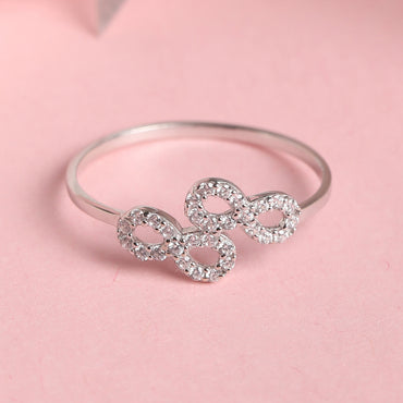Silver Infinity Ring