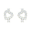 Silver Hoop Belle Earring