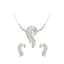 Silver Zoe Jewellery Set
