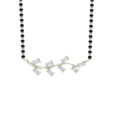 Leaf Mangalsutra Chain Pendant