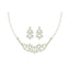 Silver Daisy Jewellery Set