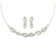 Silver Twist Jewellery Set