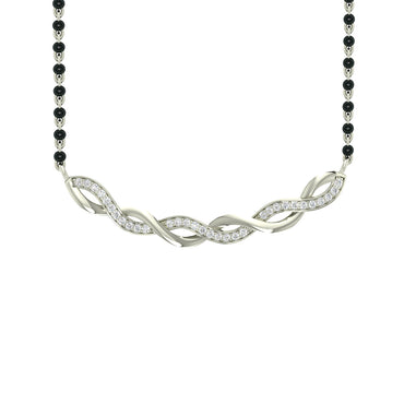Twist Mangalsutra Chain Pendant