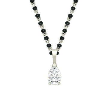 Pear Mangalsutra Chain Pendant