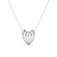 Silver Asma Pendant Chain Necklace