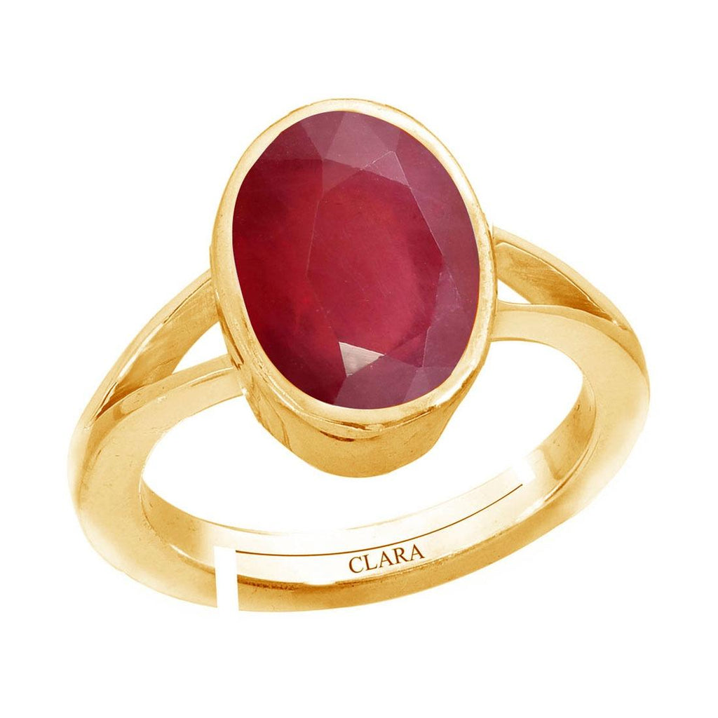 CLARA Certified Original Ruby Manik Gemstone 3.25 to 10.25 ratti 