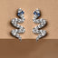 CLARA 925 Sterling Silver Snake small Studs Earrings  