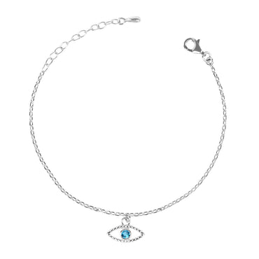 CLARA 925 Sterling Silver Evil Eye Bella Bracelet
