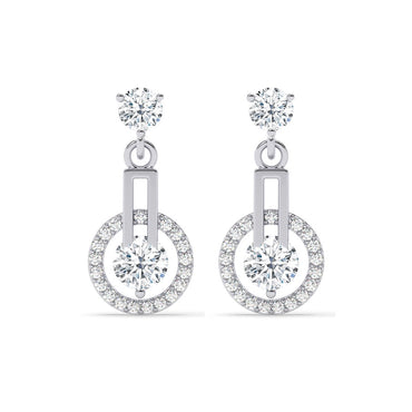 Silver Dulce Dangle Drop Earrings