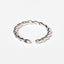CLARA Pure 925 Sterling Silver Rope Finger Ring 