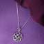 Silver Adiva Pendant Chain Necklace