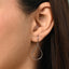 Silver Tica Dangler Earrings