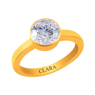 Certified Zircon Elegant Panchdhatu Ring 5.5cts or 6.25ratti