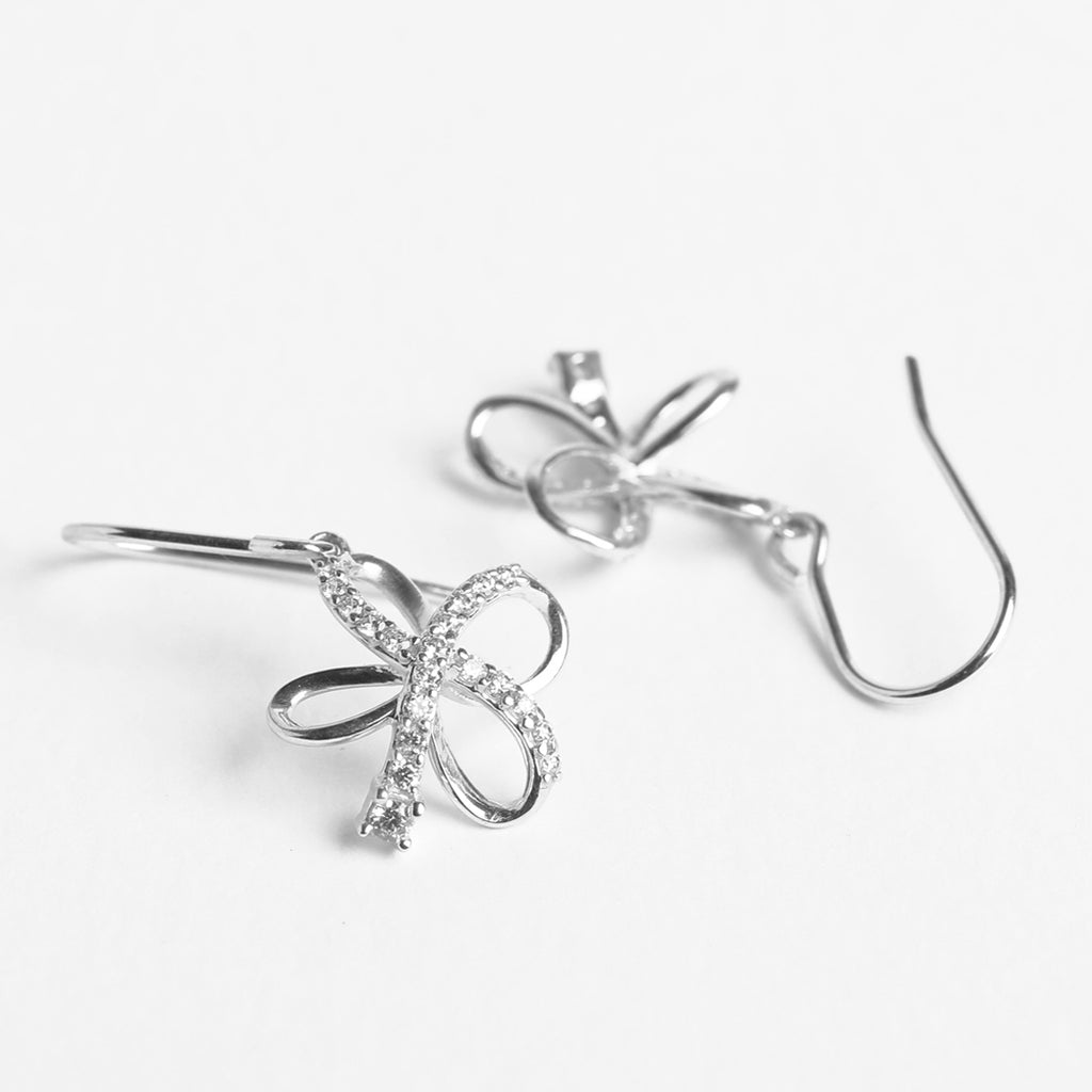 CLARA 925 Sterling Silver Vega Earrings 