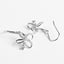 CLARA 925 Sterling Silver Vega Earrings 