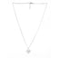 Silver Atiya Heart Pendant Chain Necklace