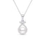 Silver Asal Freshwater Pearl Pendant Chain