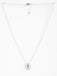 CLARA 925 Sterling Silver Stella Pendant Chain Necklace 