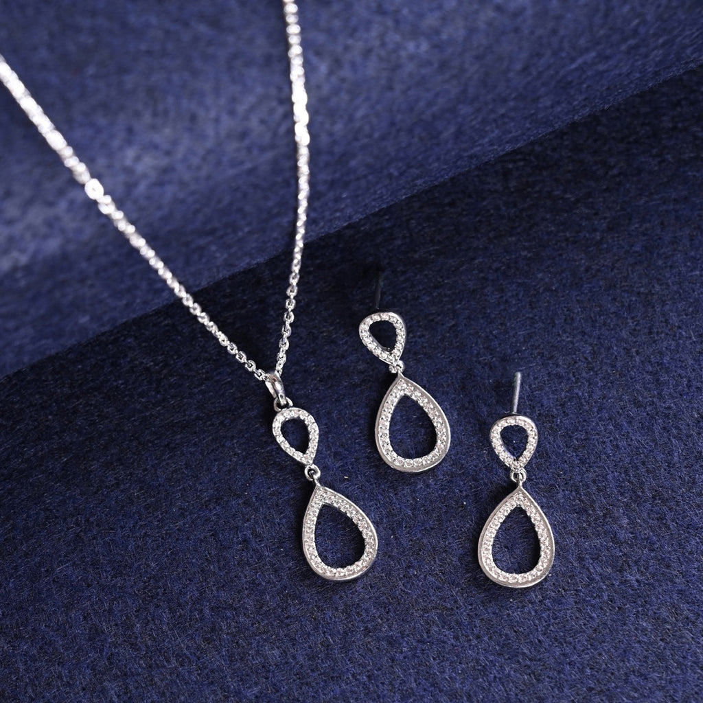 Silver Serenity Jewellery Set