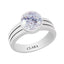 Certified Zircon Stunning Silver Ring 3cts or 3.25ratti