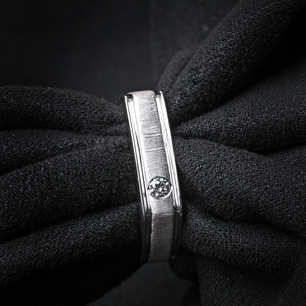 CLARA Real 925 Sterling Silver Dario Band Ring 
