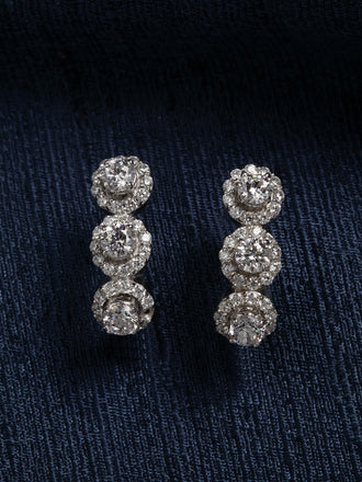 Silver Hoop Noelle Earring