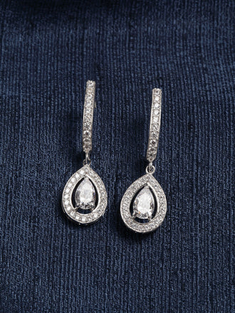 Silver Dangle & Drop Adele Earring