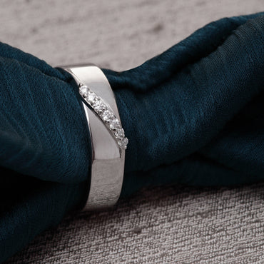 CLARA Pure 925 Sterling Silver Monte Adjustable Ring Gift for Women and Girls